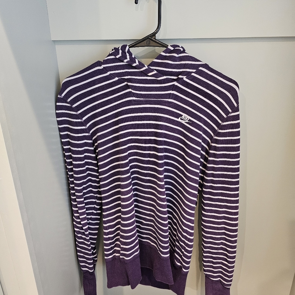 Nike women's size medium purple hoodie